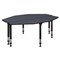 Regency I-Promise Desks, 24 D X 23-34 H, 60 W X Wood, Metal, Grey IP2SD6024GY - alternate 4